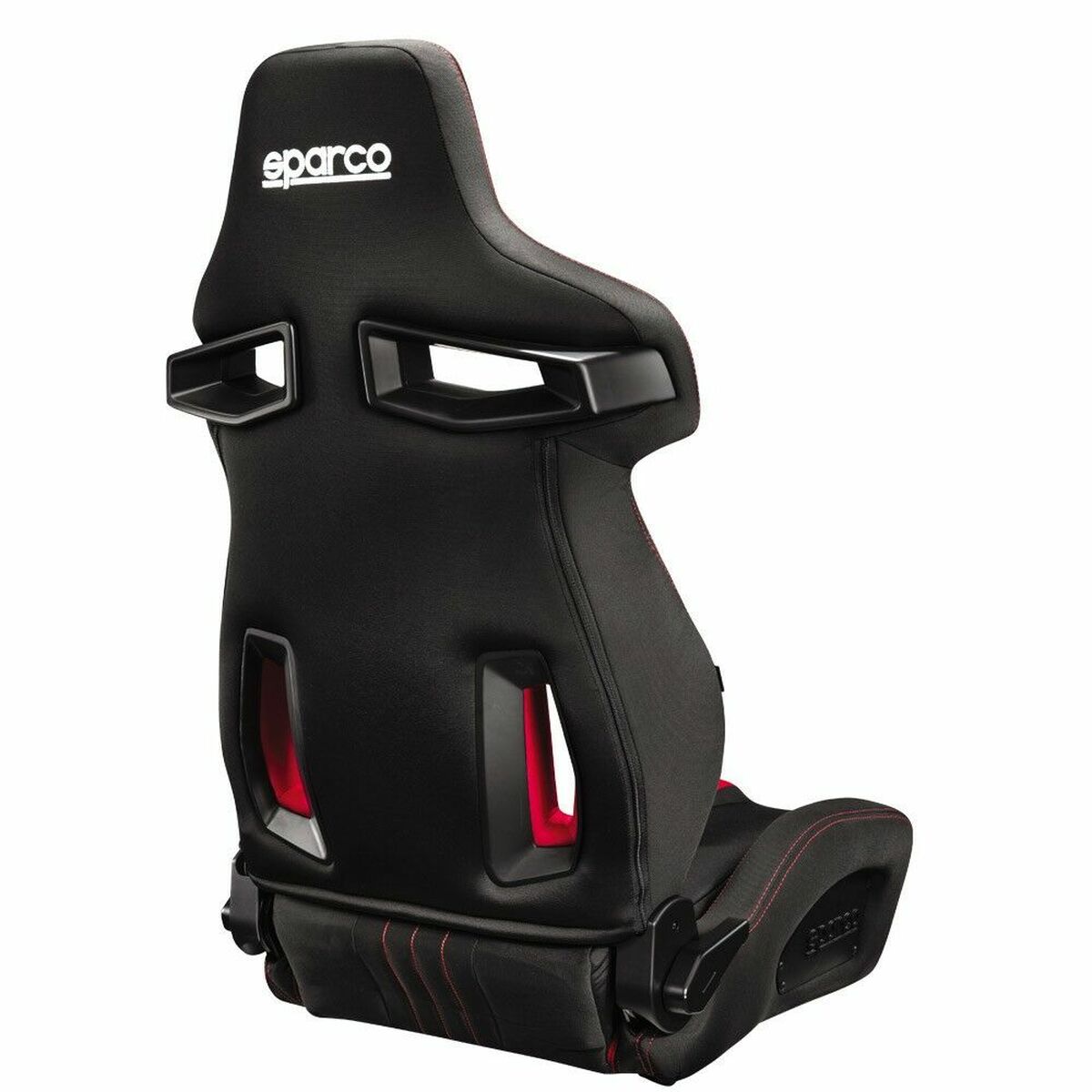 Kilpaistuin Sparco R333 Auto Musta Punainen